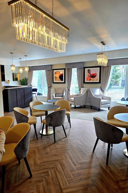 bar inside bower care home